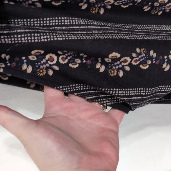 Bebop Black Boho Strapless Jumpsuit Size Large - Picture 4 of 8